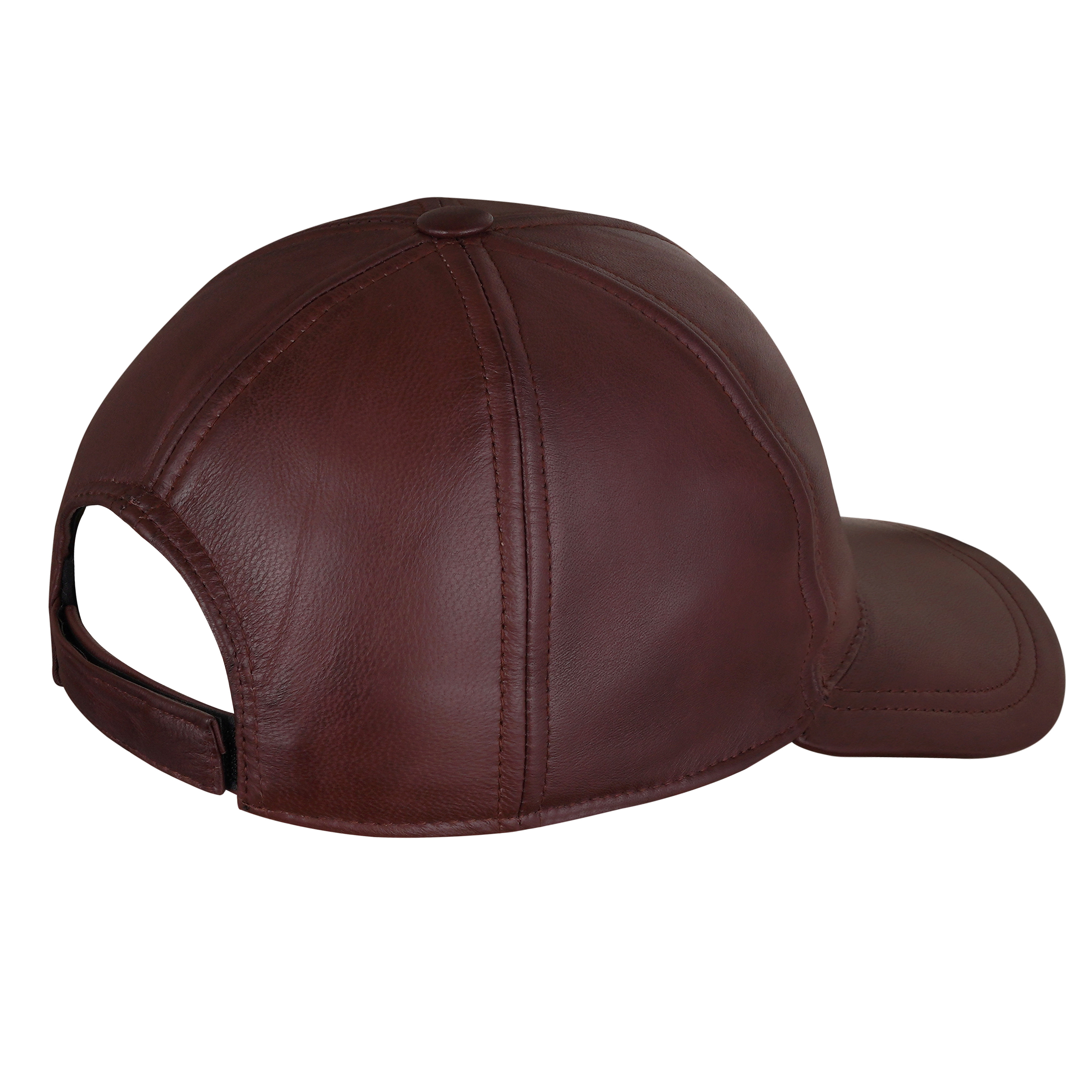Baseball Leather Cap - Men's