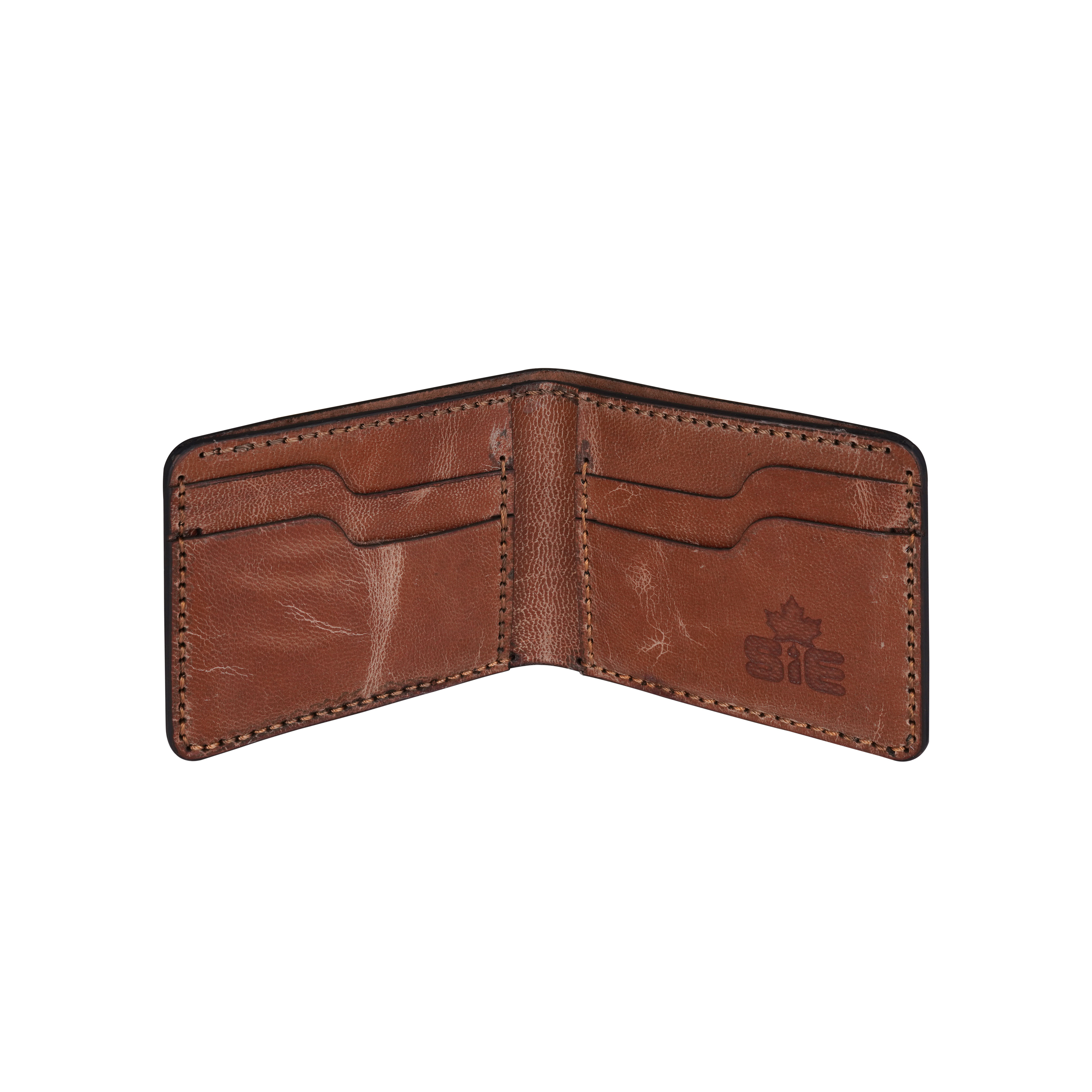 Hair-on Handmade Wallet Brown - Men's